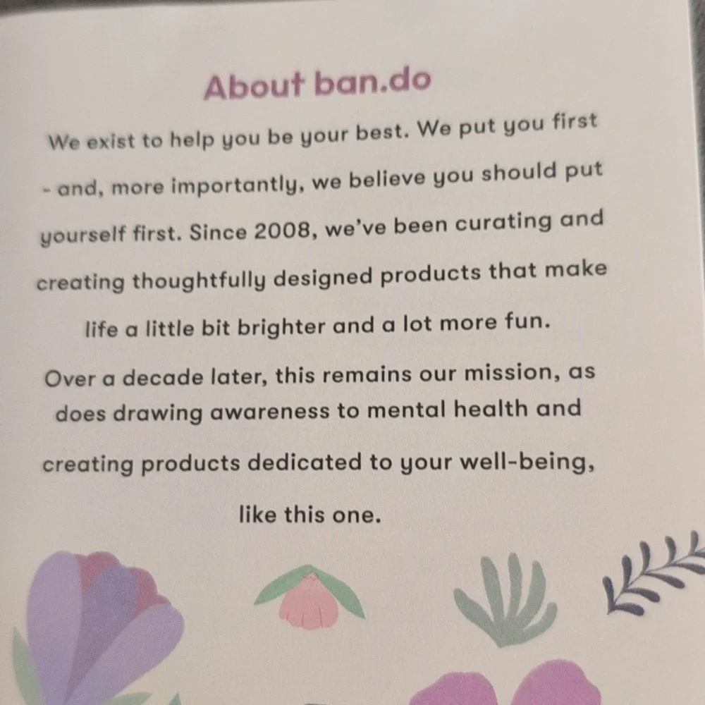 ban.do wellness card‎ deck Box Set tune in